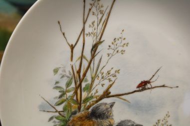 (n-7826) Kaiser, lindudega seinataldrik "Metsvint"