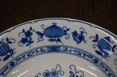 (n-7829) Bavaria Winterling, Alt Coburg, Echt Cobalt, sibulamustliline kauss