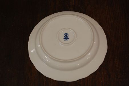 (n-7833) Original Bohemia ümar sibulamustriline vaagen