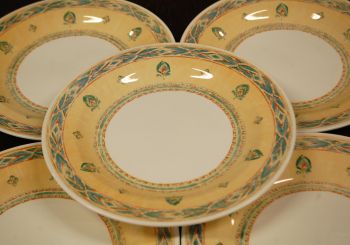 (n-7837) Churchill, Staffordshire English Tableware by Jeff Banks, praetaldrikud, 5tk 2