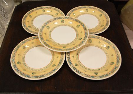 (n-7837) Churchill, Staffordshire English Tableware by Jeff Banks, praetaldrikud, 5tk