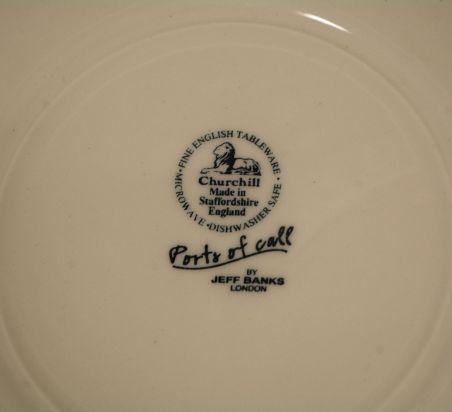 (n-7837) Churchill, Staffordshire English Tableware by Jeff Banks, praetaldrikud, 5tk