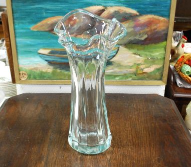 (n-7848) Suur raske klaasvaas