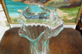 (n-7848) Suur raske klaasvaas 2