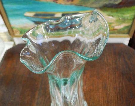 (n-7848) Suur raske klaasvaas