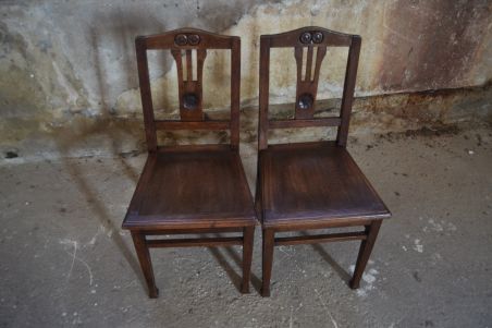 (n-7849) Luterma põhjaga toolid, 2 tk