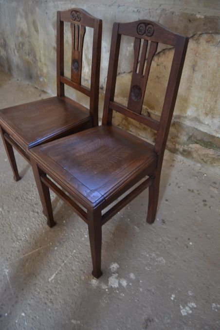 (n-7849) Luterma põhjaga toolid, 2 tk