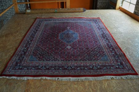 (n-7851) Suur raske käsitöövaip 2,46x3m