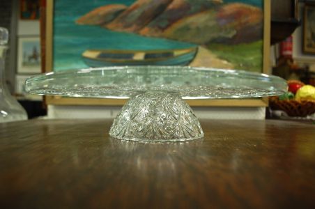 (n-7859) Klaasist/ kristallist tordivaagen jalal