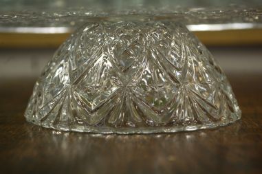 (n-7859) Klaasist/ kristallist tordivaagen jalal