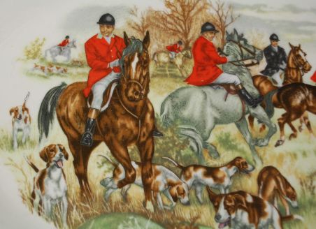 (n-7861) Polca, jahiteemaline hobustega suur vaagen, 1tk