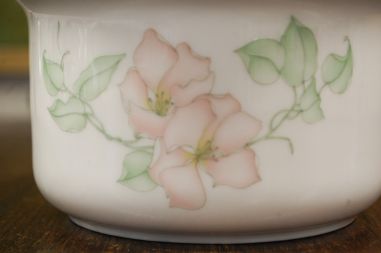 (n-7862/1) Bavaria Seltmann Weiden, õunapuu õitega kaanega vorm/kauss