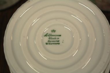 (n-7862/4) Bavaria Seltmann Weiden, õunapuu õitega creme brulee/ muffini vormid, 6tk