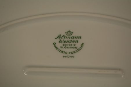 (n-7862/5) Bavaria Seltmann Weiden, õunapuu õitega vaagen