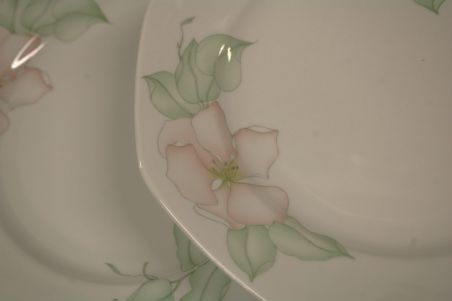 (n-7862/6) Bavaria Seltmann Weiden, õunapuu õitega praetaldrikud, 6tk