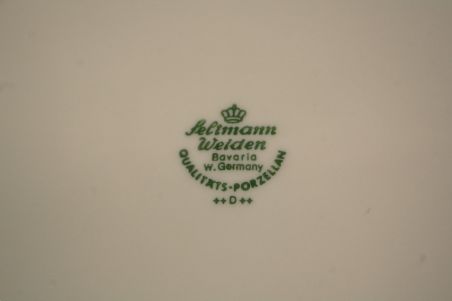 (n-7862/6) Bavaria Seltmann Weiden, õunapuu õitega praetaldrikud, 6tk