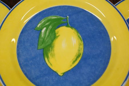 (n-7875/1) Ceramica Quadrifoglio, salatitaldrikud "Sidrun", 6tk