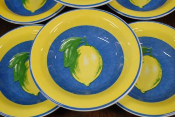 (n-7875/2) Ceramica Quadrifoglio, supi-pastataldrikud "Sidrun", 6tk 2