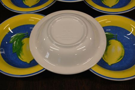 (n-7875/2) Ceramica Quadrifoglio, supi-pastataldrikud "Sidrun", 6tk