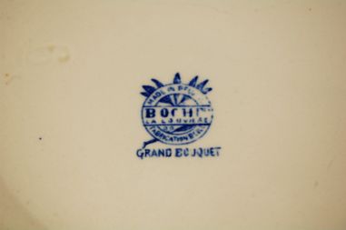 (n-7883/1) Boch Freres la Louviere, Grand Bouquet, kauss