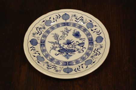 (n-7887/1) Ironstone Tableware, sibulamustriga ümar vaagen