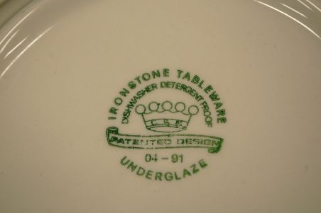 (n-7887/2) Ironstone Tableware, sibulamustriga kauss