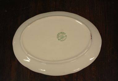 (n-7791/3) Ironstone Tableware, roheline vaagen