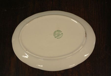 (n-7791/3) Ironstone Tableware, roheline vaagen