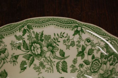 (n-7791/4) Ironstone Tableware, roheline suurem kauss