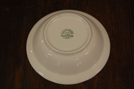 (n-7791/4) Ironstone Tableware, roheline suurem kauss