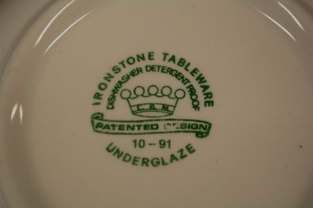 (n-7791/5) Ironstone Tableware, roheline  kauss