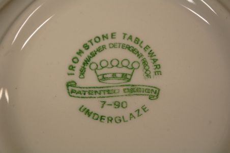 (n-7791/6) Ironstone Tableware, roheline  kauss