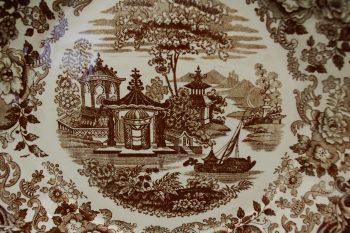 (n.7896) Pickman S.A La Cartuja De Sevilla, suur ümar vaagen 2