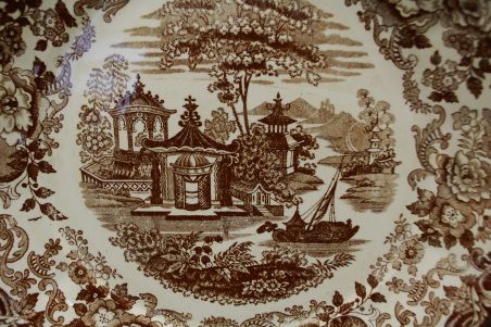 (n.7896) Pickman S.A La Cartuja De Sevilla, suur ümar vaagen