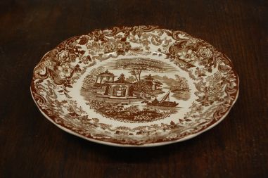 (n.7896) Pickman S.A La Cartuja De Sevilla, suur ümar vaagen