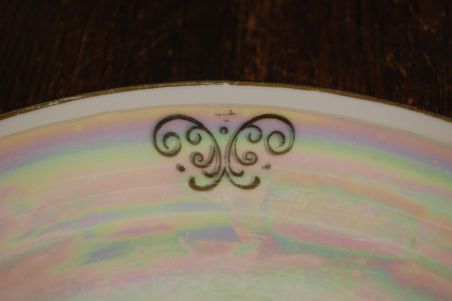 (n-7906) Pärlmutterpinnaga kena vaagen "Madonna"