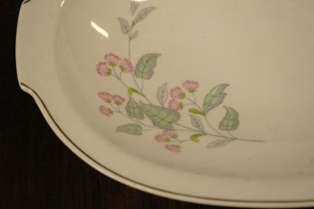 (n-7908/3) Petrus Regout & Co Maastricht, ovaalne kauss