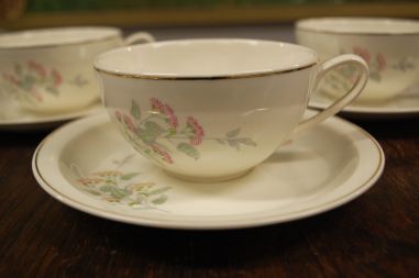 (n-7908/5) Petrus Regout & Co Maastricht, kohvitassid-taldrikud, 3tk