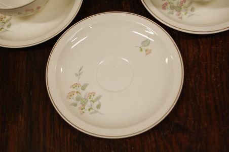 (n-7908/5) Petrus Regout & Co Maastricht, kohvitassid-taldrikud, 3tk