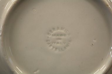 (n-7914) Castellania, sinimerekarpide-/pastakausid, 1+6tk komplektis