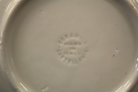 (n-7914) Castellania, sinimerekarpide-/pastakausid, 1+6tk komplektis