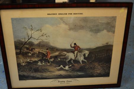 (n-7921)  Vanem raamitud lito- Inglise rebasejaht