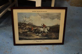 (n-7921)  Vanem raamitud lito- Inglise rebasejaht