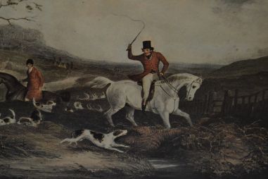 (n-7921)  Vanem raamitud lito- Inglise rebasejaht