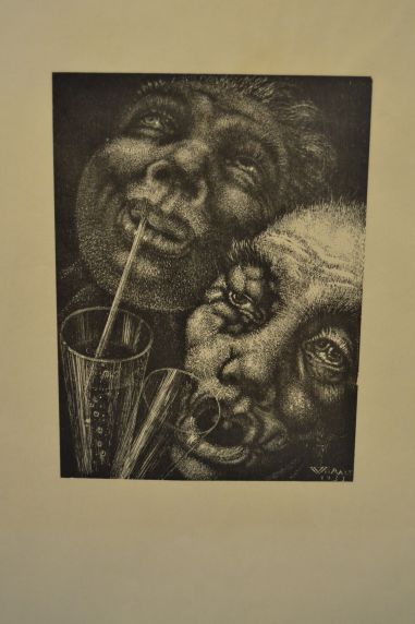 (P-1149) Viiralt, trükirepro Absindijoojad