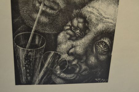 (P-1149) Viiralt, trükirepro Absindijoojad