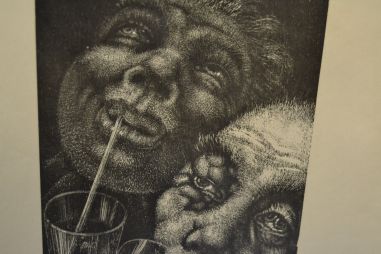 (P-1149) Viiralt, trükirepro Absindijoojad