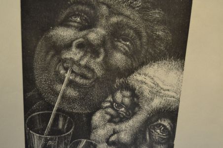 (P-1149) Viiralt, trükirepro Absindijoojad