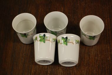 (n-7918/3) Schwarzenhummer, viinamarjaokstega espressotassid, 5tk