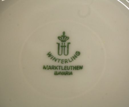 (n-7926/1) Bavaria Winterling Marktleuthen, kannikestega kann